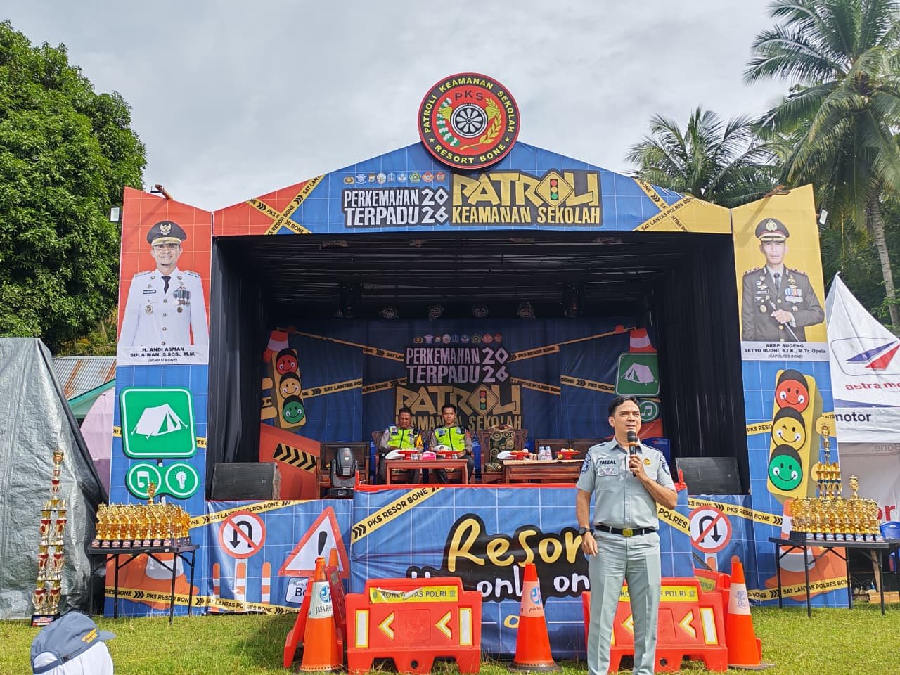 Jasa Raharja Watampone Hadir di Perkemahan Terpadu Patroli Keamanan Sekolah 2026, Dorong Kesadaran Keselamatan Pelajar dalam Berlalu Lintas