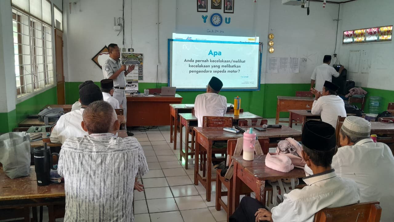 Tekan Angka Kecelakaan Remaja, Jasa Raharja dan Polres Purwakarta Gelar Program PPKL di MAI Al-Ikhlas