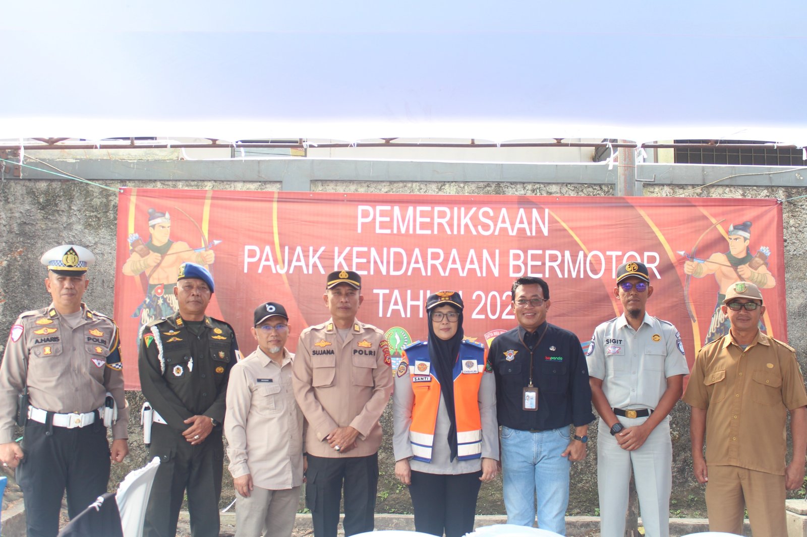 Tim Pembina Samsat Kota Sukabumi Kembali Gelar Operasi Pemeriksaan Pajak Kendaraan Bermotor, Dorong Kepatuhan dan Tertib Administrasi Lalu Lintas