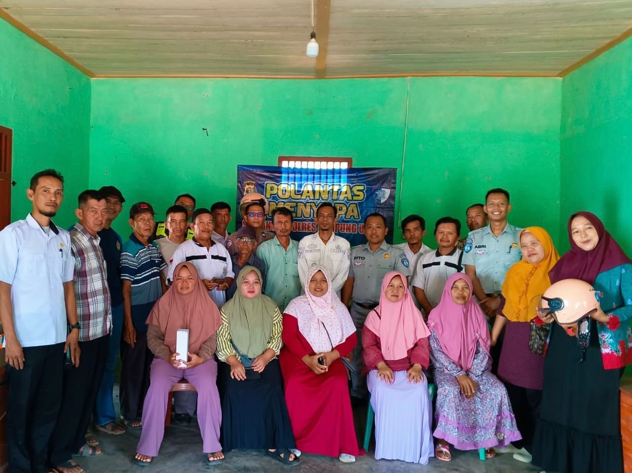 Jasa Raharja dan Satlantas Polres Lampung Utara Edukasi Masyarakat tentang Keselamatan Berlalu Lintas dan Kewajiban Kendaraan Bermotor
