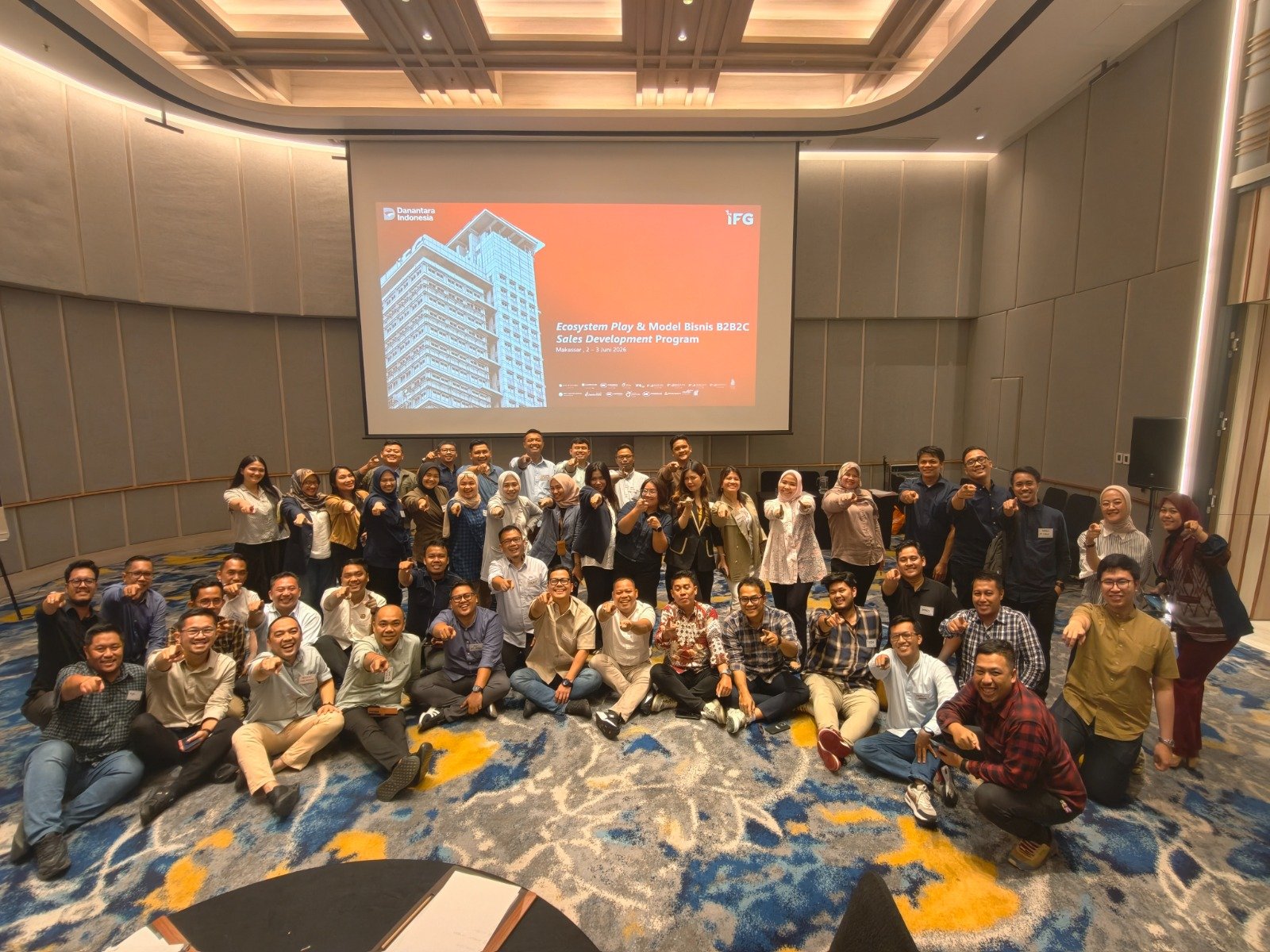 Dukung Arah Strategis Holding, Jasa Raharja Sulsel Ikuti IFG Sales Academy di Makassar