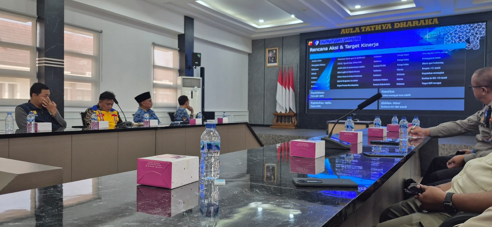 Jasa Raharja Dukung Penguatan Kolaborasi Lintas Instansi Melalui Forum Komunikasi Lalu Lintas Di Polres Karawang