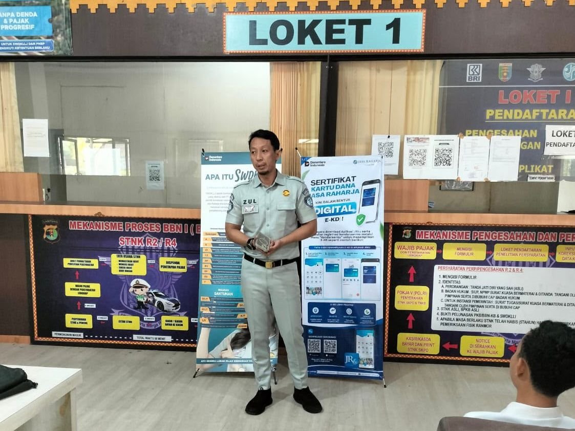 Jasa Raharja Hadirkan Layanan Pemeriksaan Kesehatan Gratis bagi Wajib Pajak di Samsat Tulang Bawang