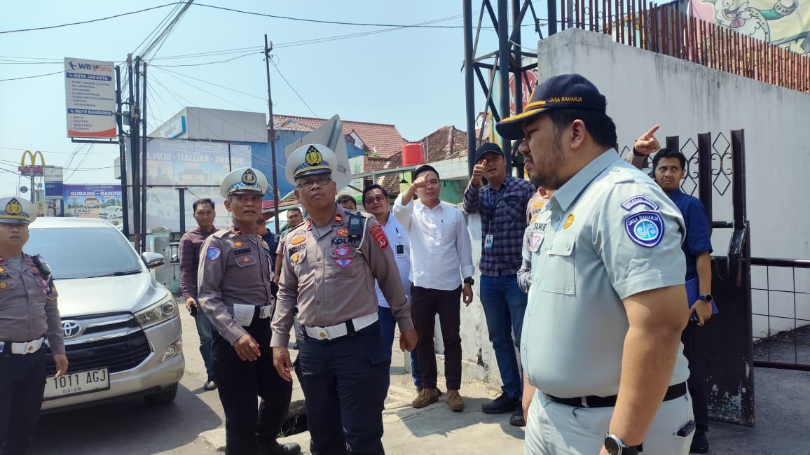 Jasa Raharja Bersama Lima Pilar Keselamatan Laksanakan Survei Lapangan pada Titik Prioritas di Kabupaten Subang