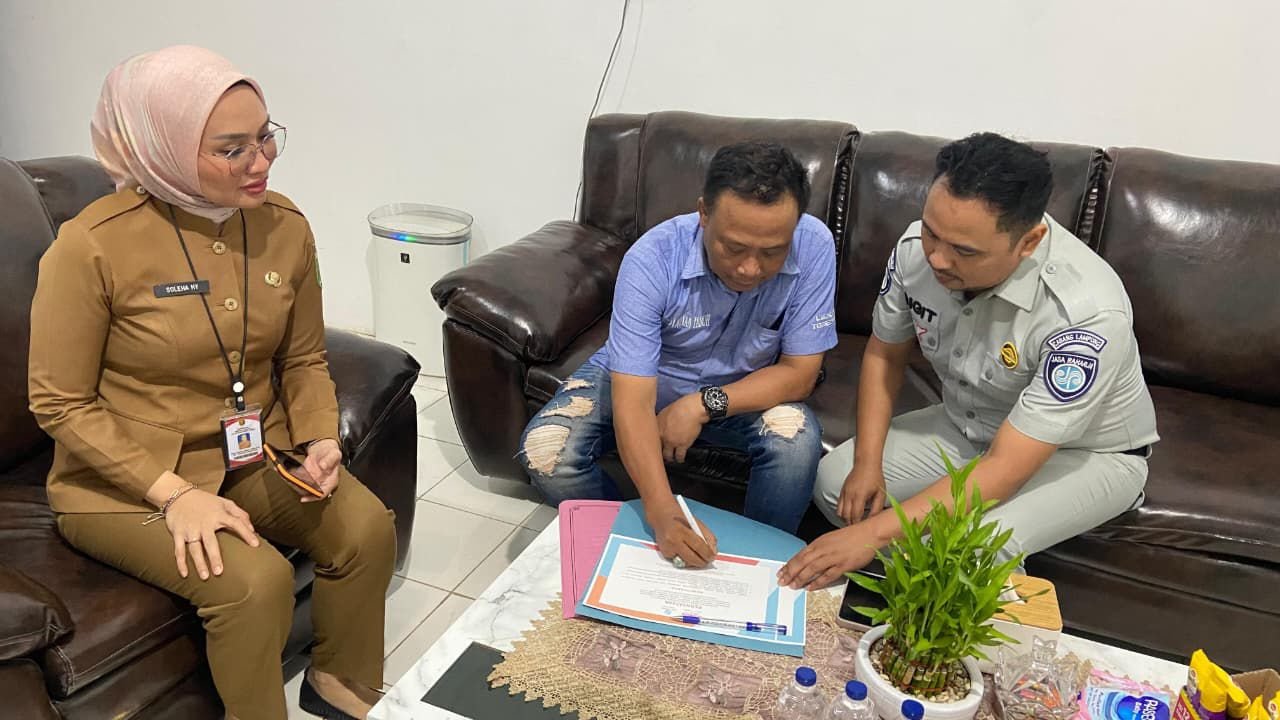 Jasa Raharja Lampung Perkuat Sinergi dengan Yamaha Bandar Jaya Melalui Penandatanganan Komitmen Kepatuhan Pajak Kendaraan