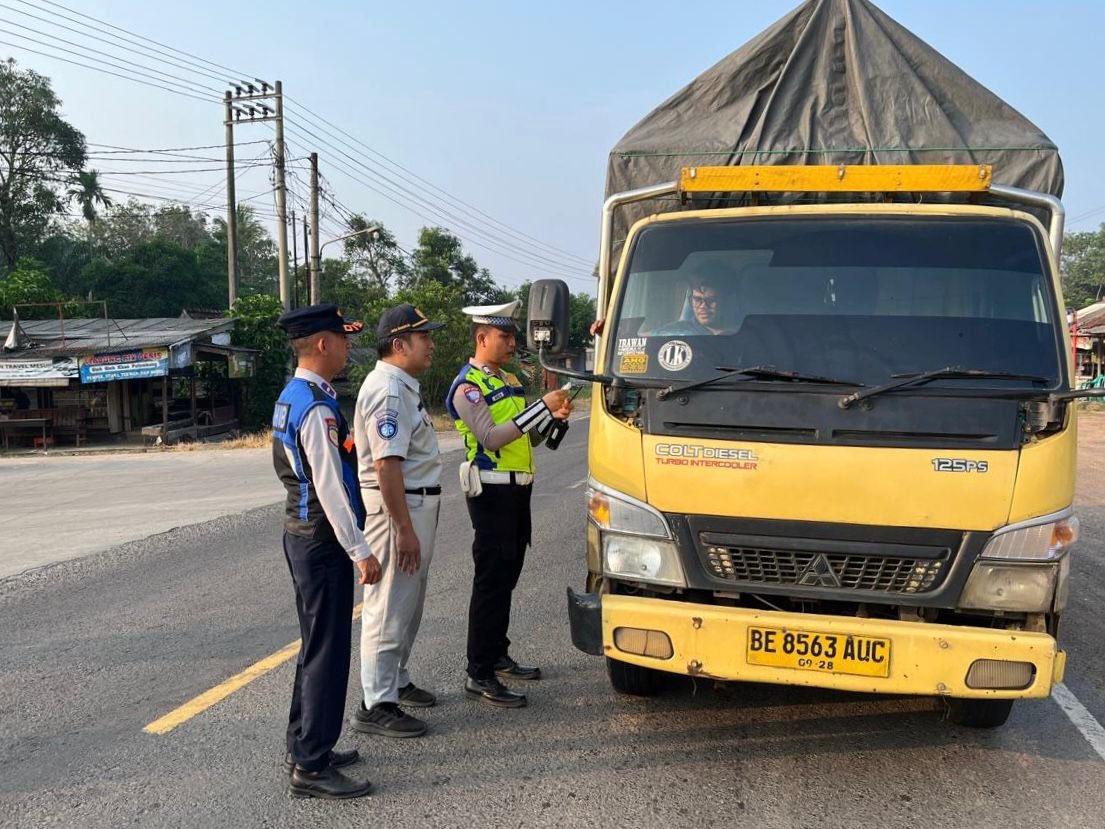 Operasi Gabungan di Mesuji, Dorong Kepatuhan Pajak Kendaraan dan Keselamatan Berkendara