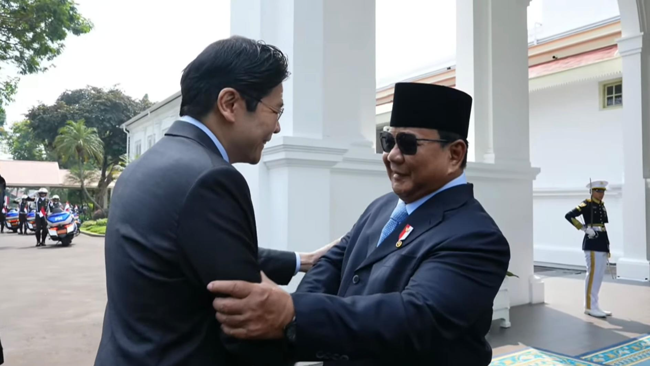 Prabowo dan Lawrence Wong Perkuat Hubungan Bilateral Lewat Pertemuan Tahunan