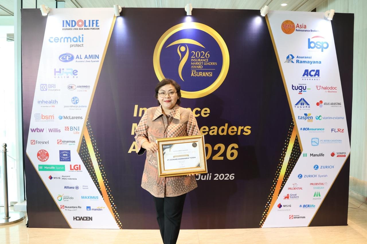Jasaraharja Putera Raih Penghargaan Insurance Market Leaders Award 2026, Naik Tiga Peringkat dan Perkuat Daya Saing