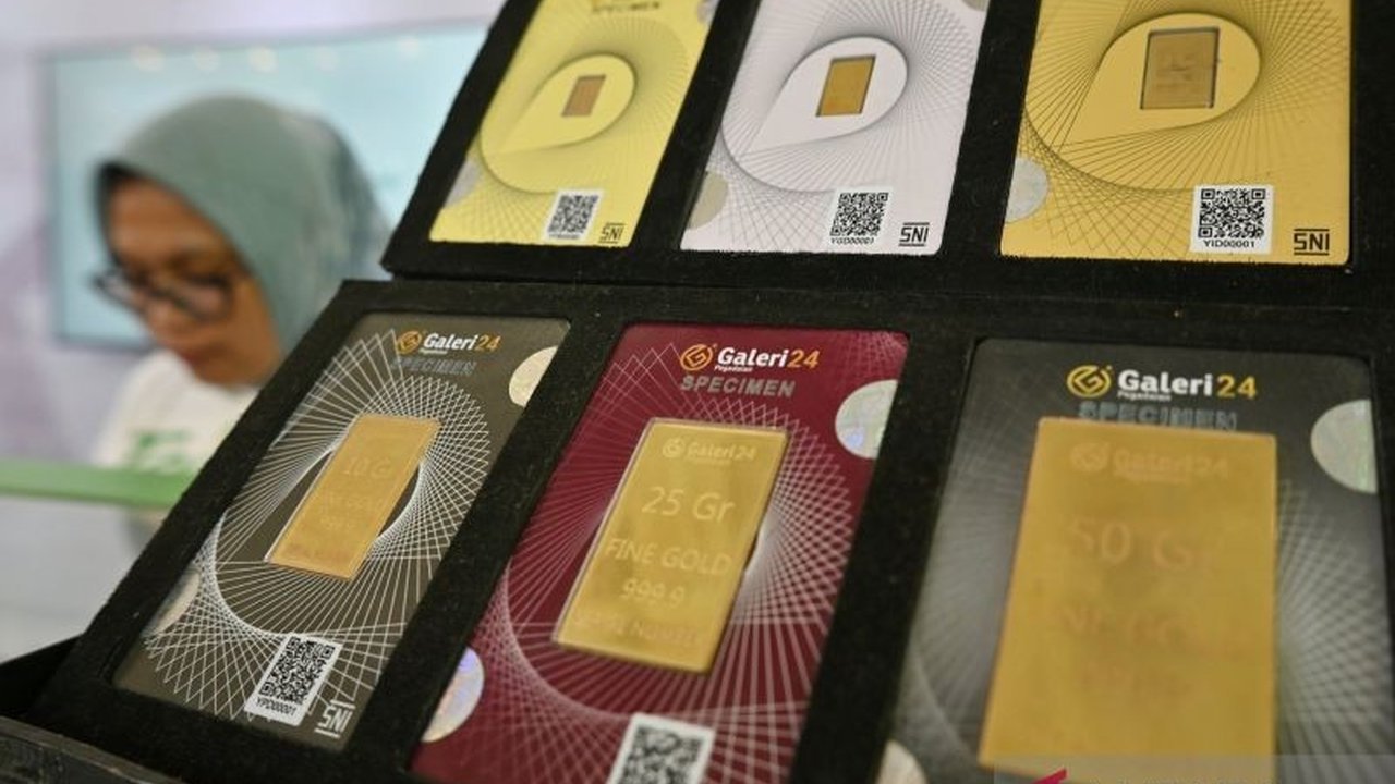 Daftar Harga Emas Pegadaian Senin 27 Juli 2026, Antam Tembus Rp2,727 Juta per Gram