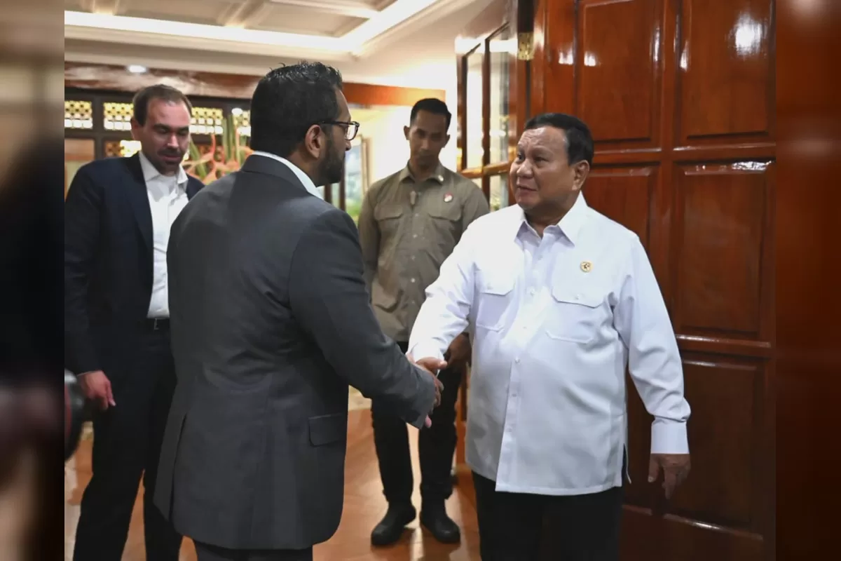 Prabowo dan Direktur FBI Bahas Pengembalian Artefak Budaya Indonesia