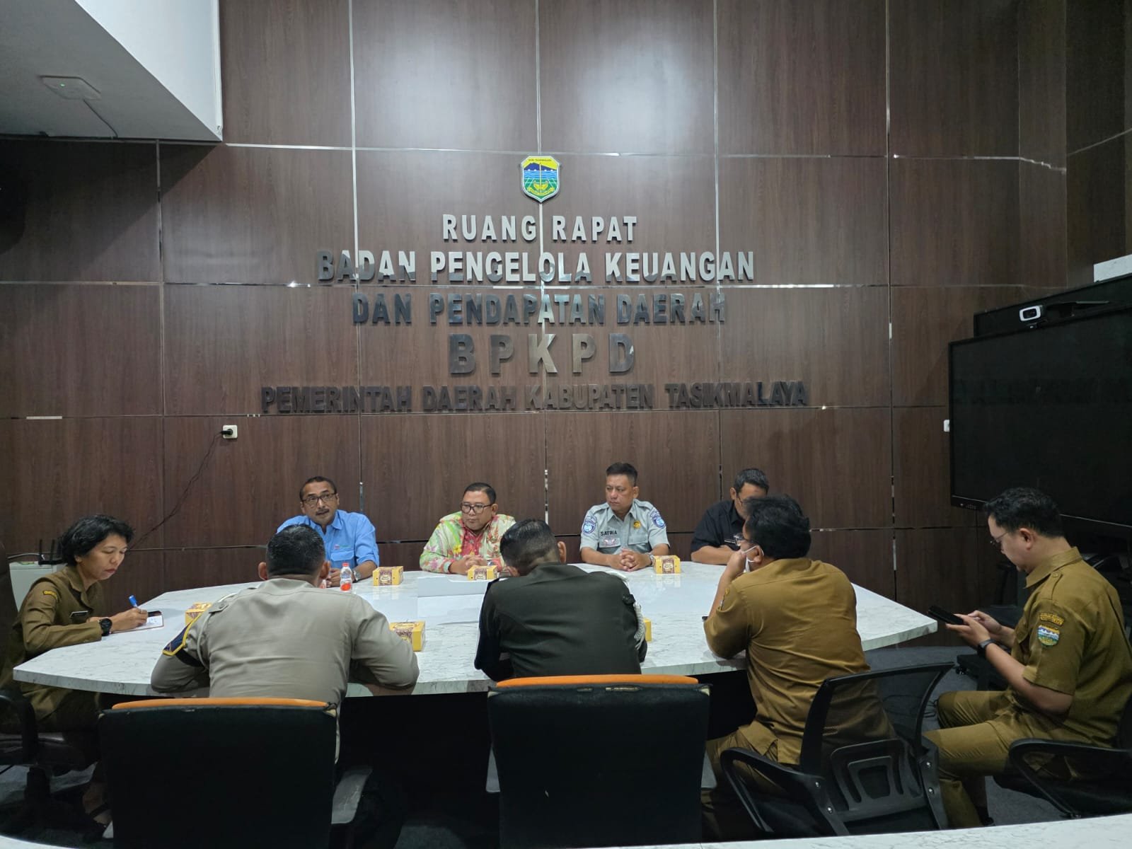 Perkuat Sinergi, Jasa Raharja dan Tim Pembina Samsat Kabupaten Tasikmalaya Gelar Rapat Koordinasi Operasi Gabungan