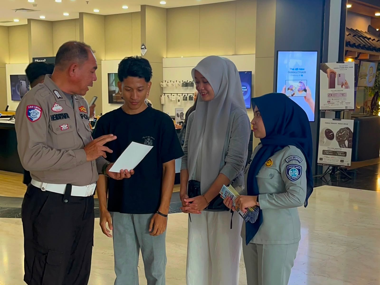 Sosialisasi di Lampung City Mall, Jasa Raharja bersama Mitra Dorong Peningkatan Kepatuhan Pembayaran PKB dan SWDKLLJ
