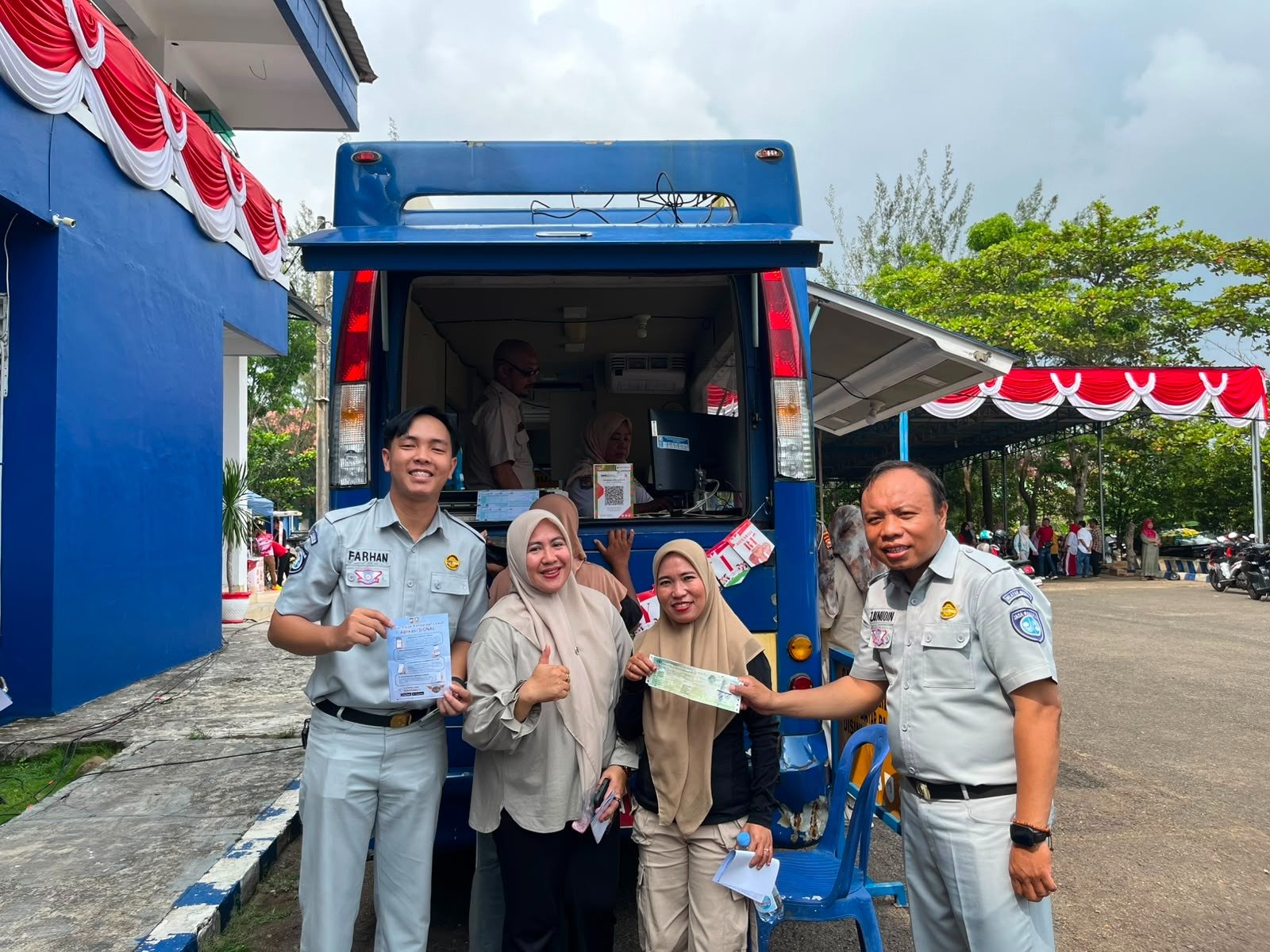 Jasa Raharja Bengkulu Sosialisasikan SIGNAL dan Pemutihan Pajak Kendaraan di Kantor Wali Kota Bengkulu