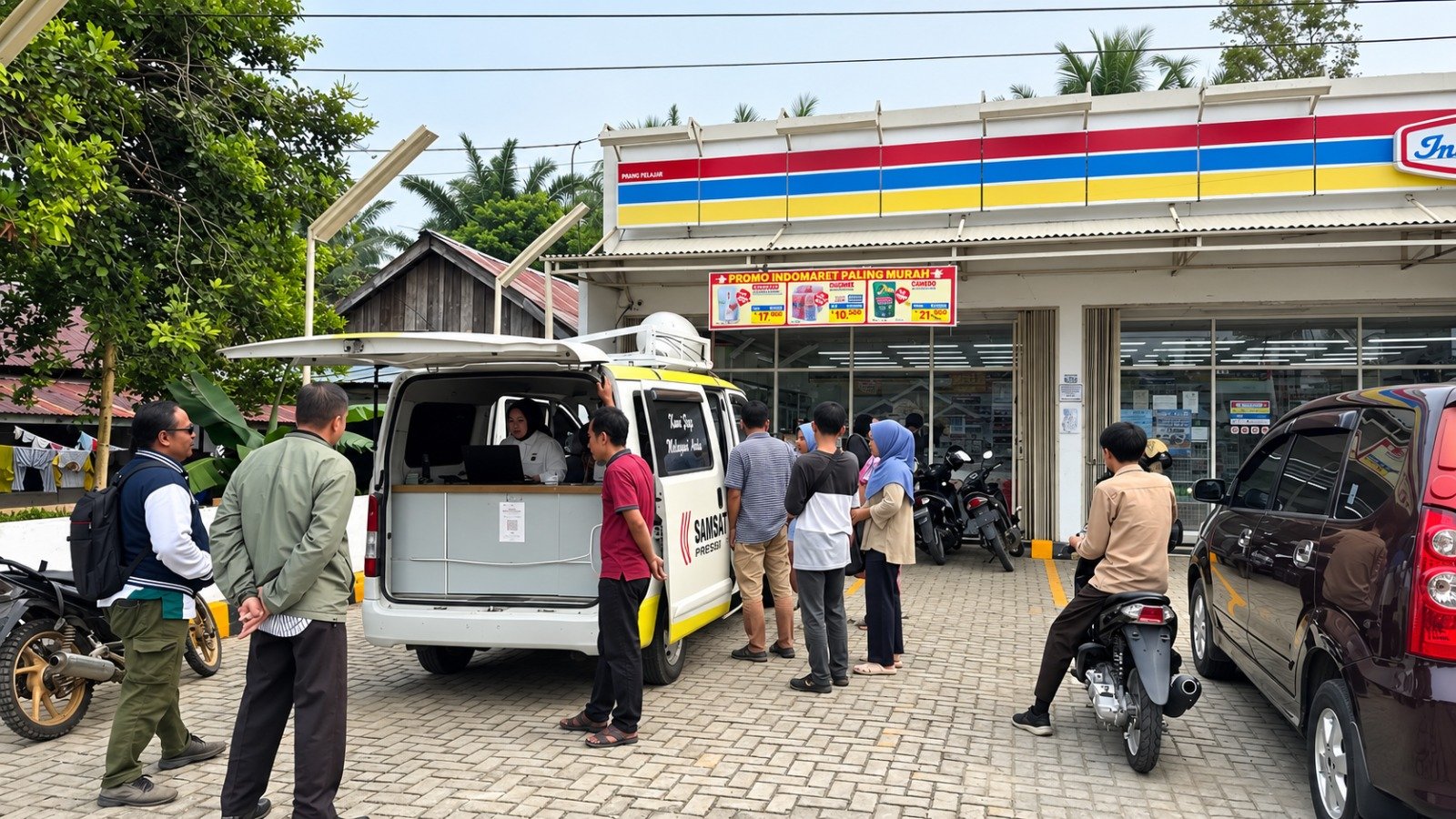 Samsat Keliling Hadir di Sejumlah Titik di Kabupaten Seluma, Permudah Masyarakat Bayar Pajak Kendaraan
