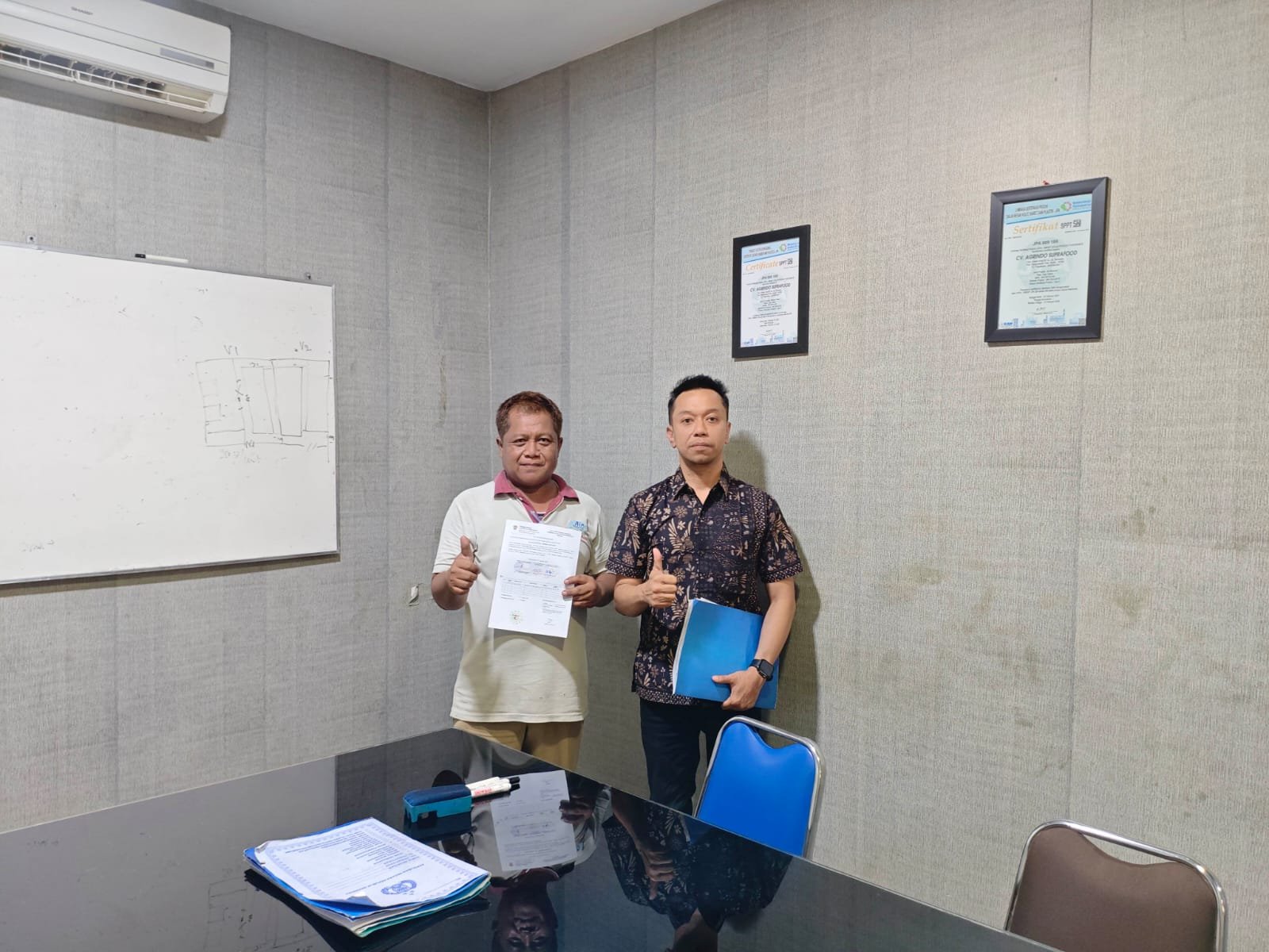 SIGAP Instansi Sambangi CV Agrindo Suprafood, Jasa Raharja Dorong Tertib Administrasi Kendaraan