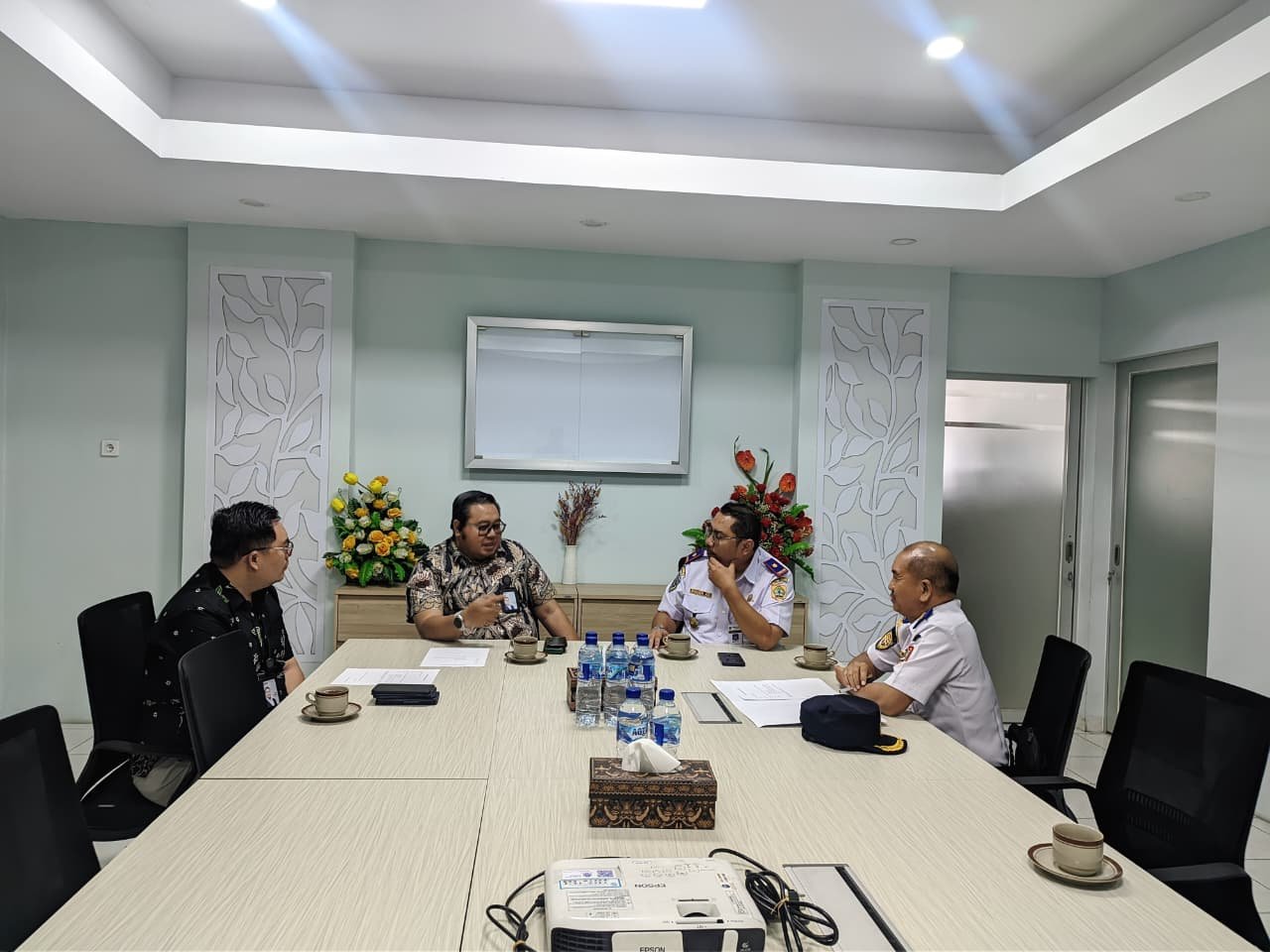 Jasa Raharja Pati Perkuat Sinergi dengan BPSPP Wilayah II Pati, Tingkatkan Pengawasan Bus Angkutan Umum Tujuan Sumatera