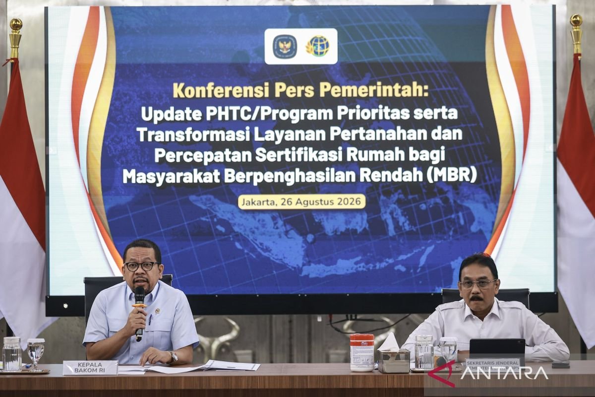 11 Juta Bidang Tanah MBR Ditargetkan Bersertifikat Gratis pada 2029