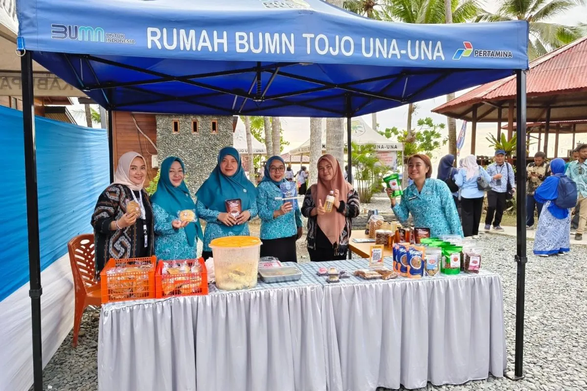 Rumah BUMN Pertamina Dorong UMKM Tojo Una-Una Naik Kelas dan Go Digital