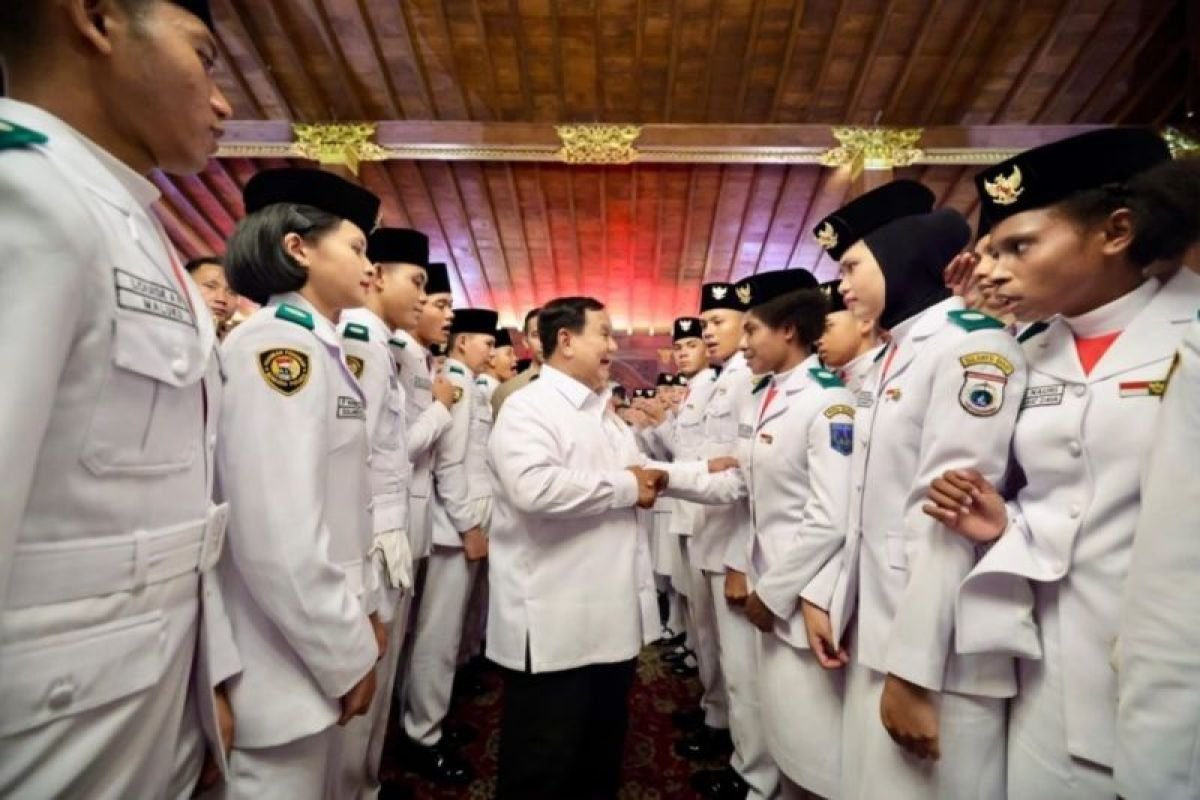 Usai Kibarkan Bendera di Istana, Paskibraka Dapat Apresiasi dari Prabowo