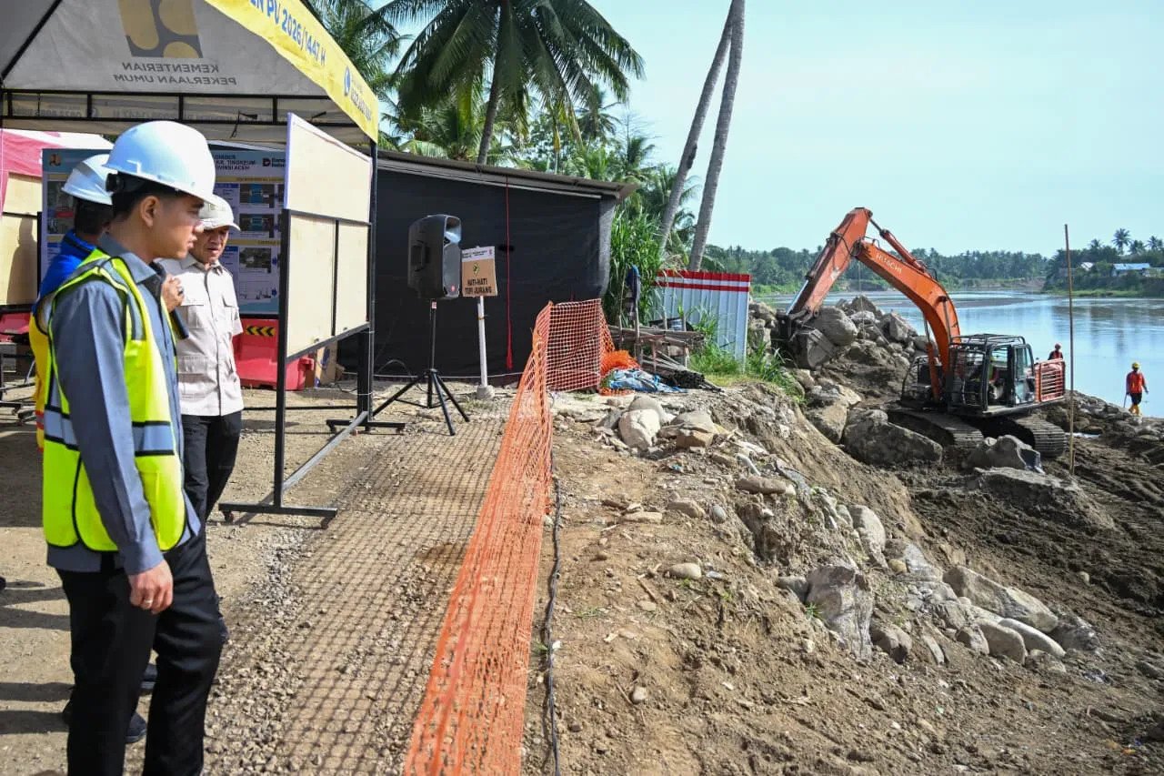 Pembangunan Jembatan Krueng Tingkeum Aceh Capai 80,5 Persen, Wapres Dorong Percepatan