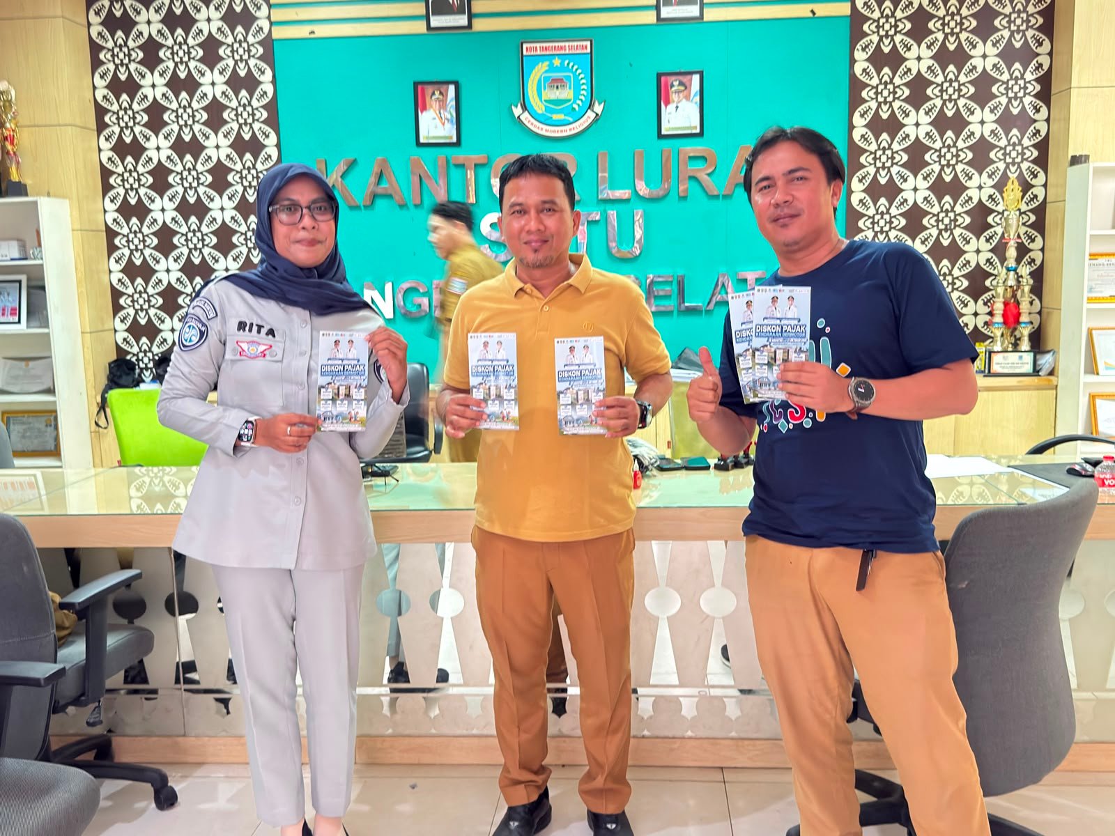 Bayar Pajak Kendaraan Makin Ringan Jasa Raharja Tangerang Sapa Warga Kelurahan Setu