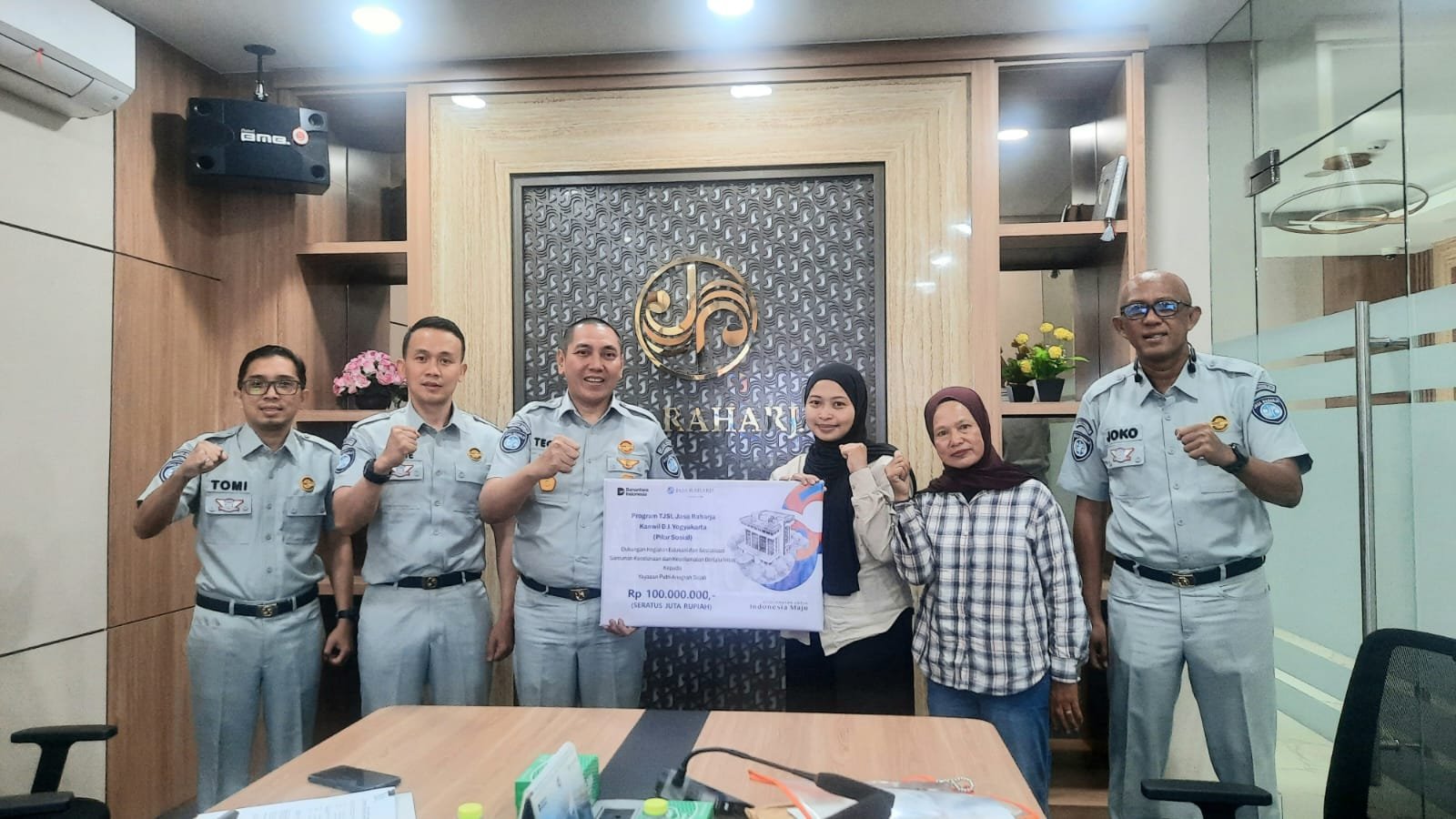 Jasa Raharja Dukung Edukasi Keselamatan Berlalu Lintas melalui Bantuan TJSL kepada Yayasan Putri Anugrah Sejati
