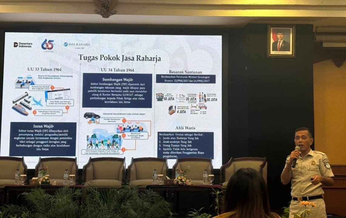 Sosialisasi BPJS Kesehatan, Jasa Raharja NTB Tegaskan Komitmen Optimalisasi Pelayanan