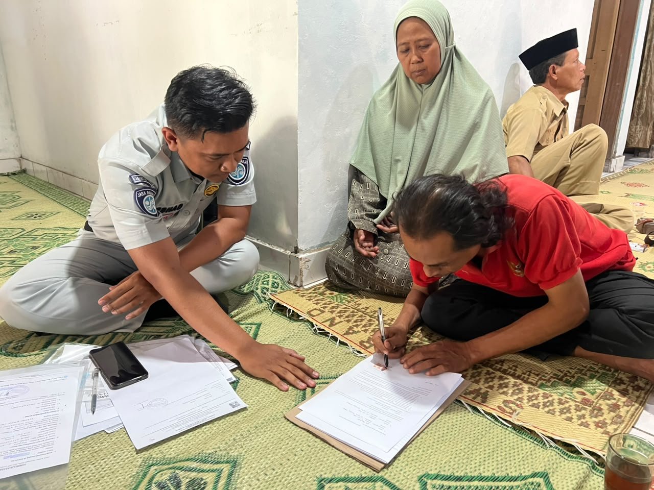 Jasa Raharja Turun Langsung ke Sleman, Pastikan Santunan Ahli Waris Korban MD Murjiono Tepat Sasaran