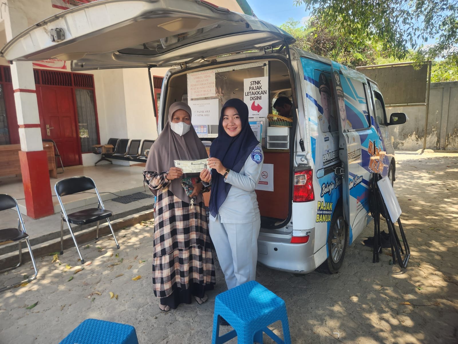 Mudahkan Warga Bayar Pajak Kendaraan, Tim Pembina Samsat Banjarbaru Gelar Samsat Keliling