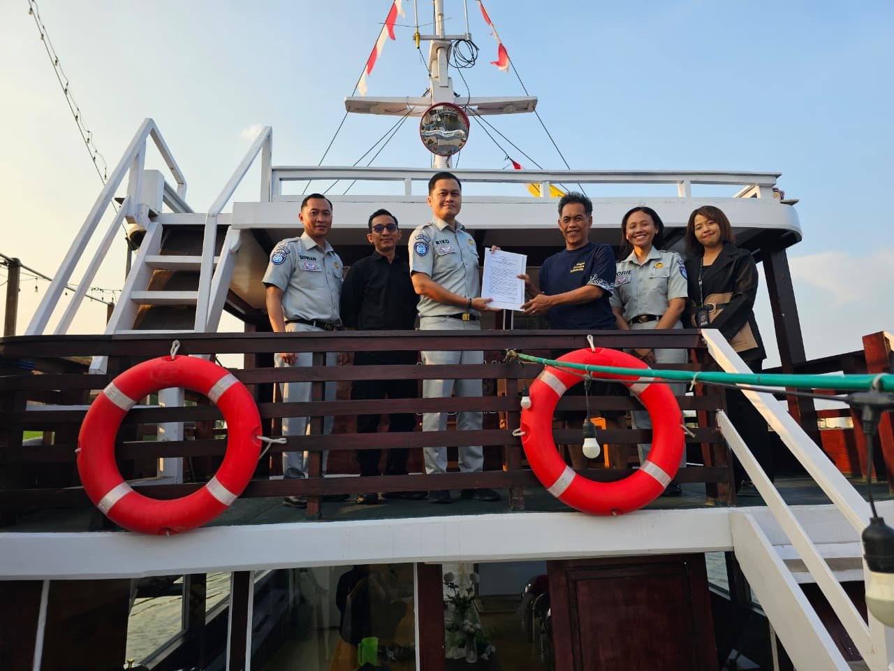 Jasa Raharja Kalsel Perkuat Perlindungan Penumpang Barito River Cruise melalui Kerja Sama dengan CV Cahayaditama