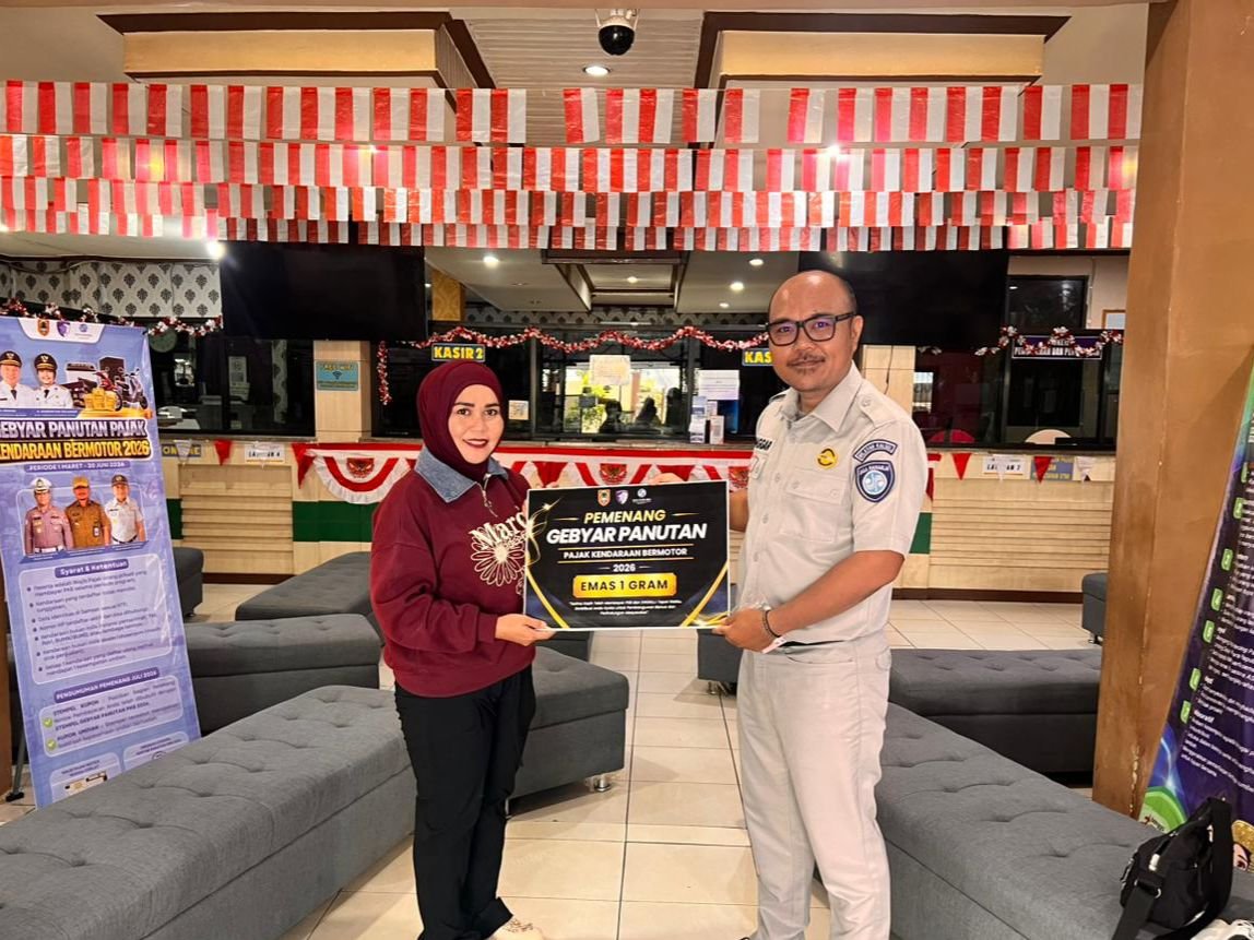 Jasa Raharja Kalsel Serahkan Hadiah Emas Gebyar Panutan PKB 2026 di Batulicin