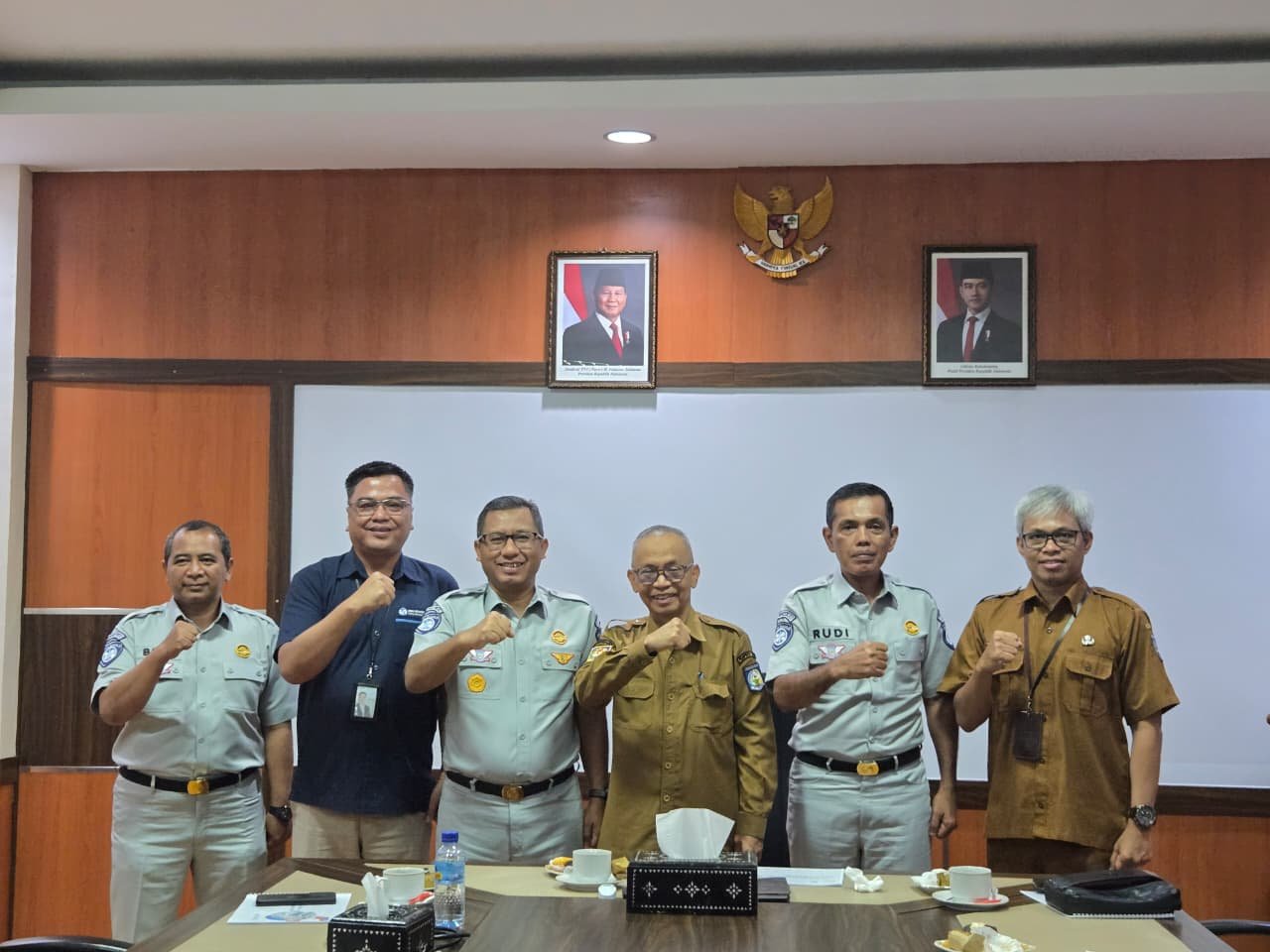 Perkuat Hubungan Kelembagaan, Jasa Raharja NTB Kunjungan Audiensi Bersama Sekda