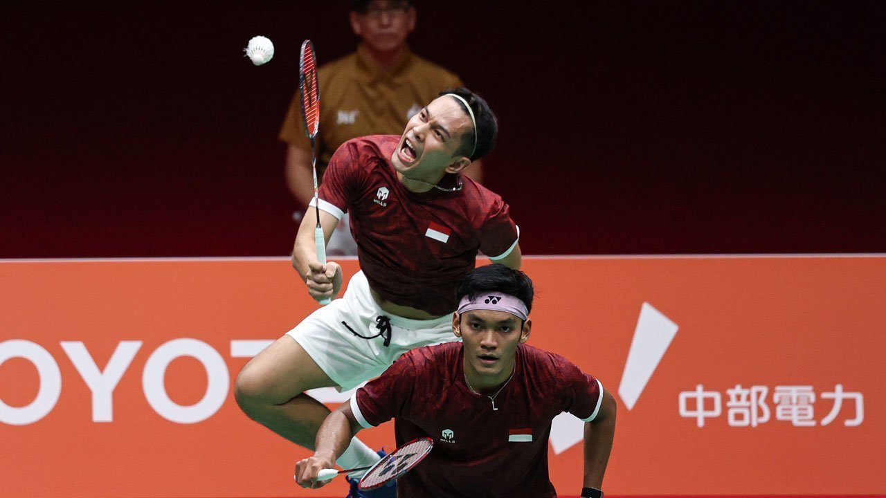 Kalah dari China, Fajar/Fikri Sumbang Perunggu untuk Indonesia