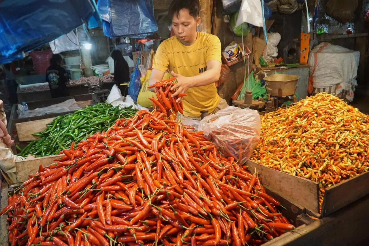 Harga Pangan Hari Ini: Cabai Rawit Rp77.000 dan Telur Rp28.600 per Kg
