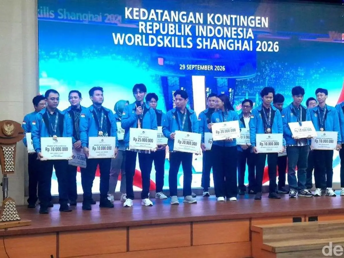 Kontingen Indonesia Bawa Pulang 9 Medali dari WorldSkills Shanghai 2026