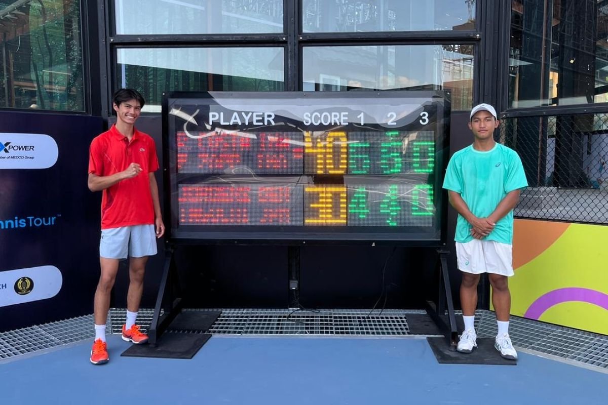 Rafalentino/Ethan Tampil Sengit di Final ITF M15 Bali, Berakhir Runner-up