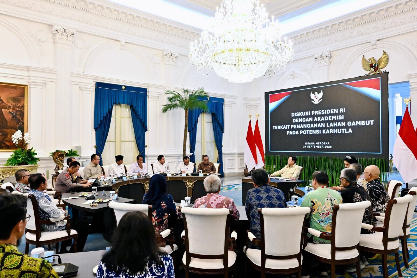 Prabowo Bentuk Badan Pengelola Gambut dan Mangrove Nasional, Cegah Karhutla