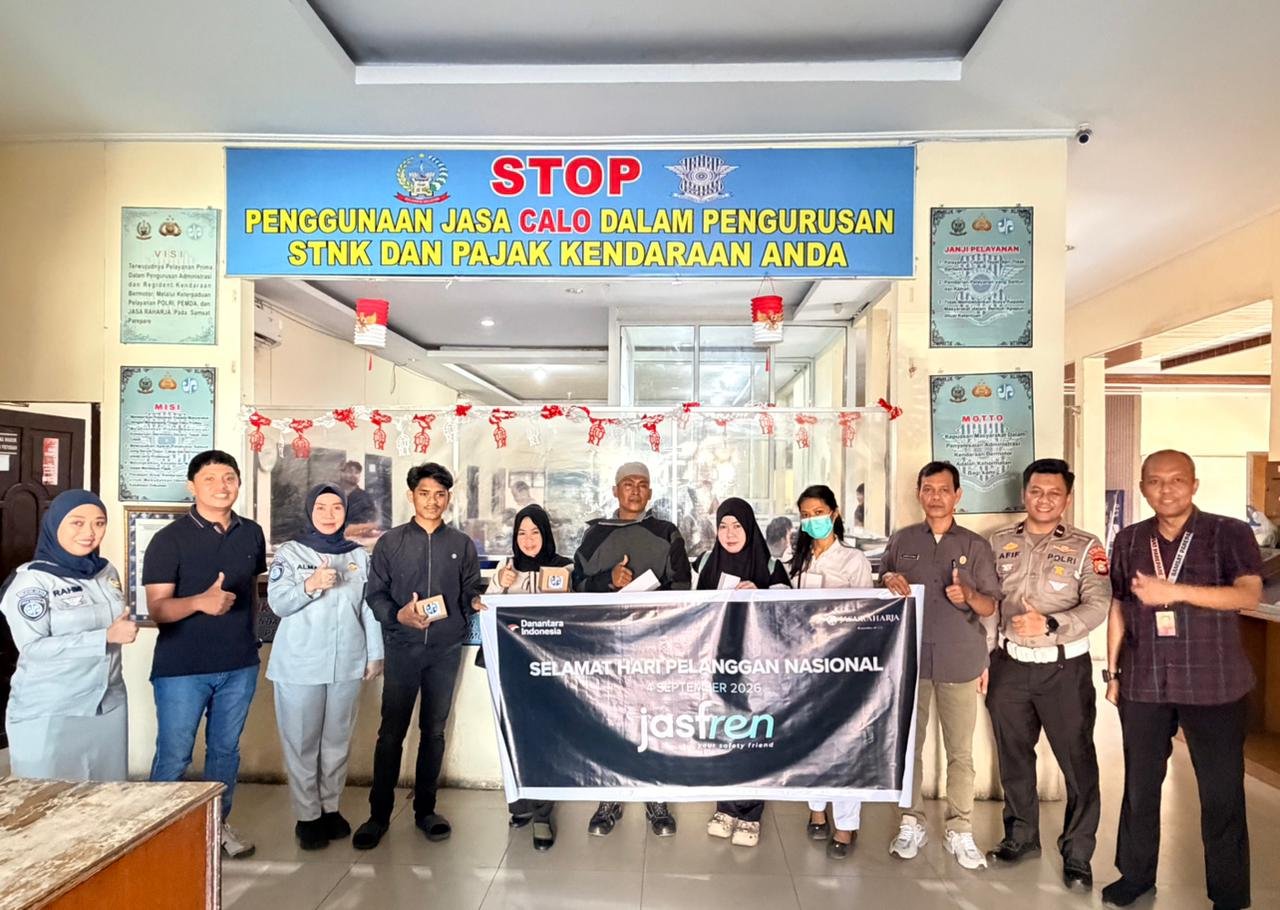 Bukan Sekadar Melayani, PT Jasa Raharja (Persero) Cabang Parepare Hadirkan Apresiasi dan Sentuhan Hati di Hari Pelanggan Nasional 2026