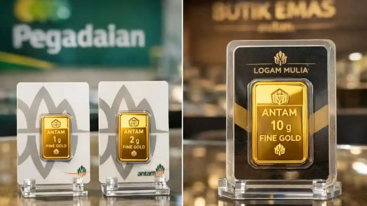 Harga Emas Pegadaian Hari Ini Senin 28 September 2026, Galeri24 hingga UBS