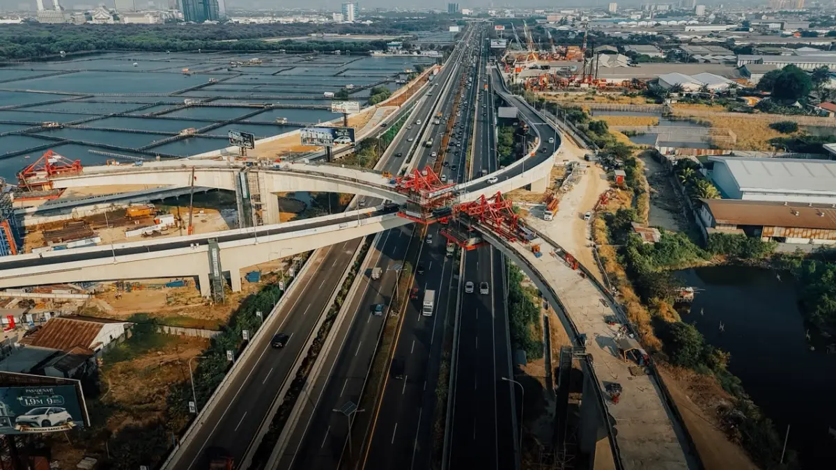 Tol Kataraja Seksi 1 Hampir Rampung, Progres Pembangunan Capai 94,9 Persen