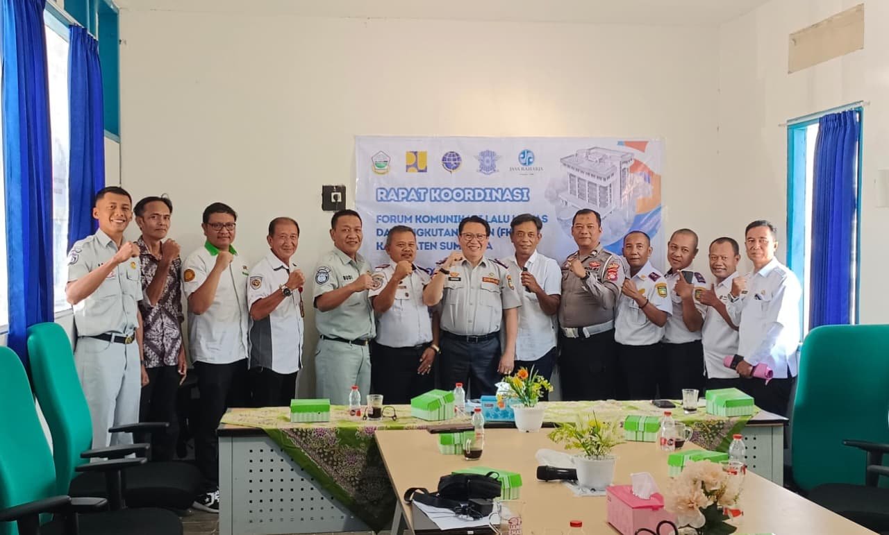 Jasa Raharja Sumbawa Perkuat Sinergi Keselamatan melalui Rapat FKLL di Terminal Sumer Payung