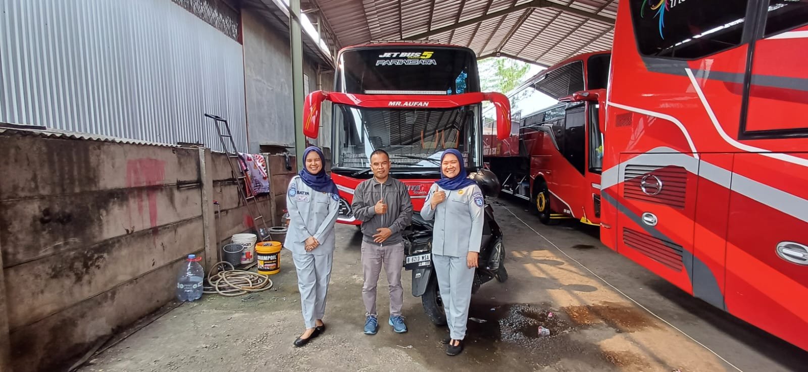 Jasa Raharja Pastikan Perlindungan Penumpang Kendaraan Umum Infokan Diskon Pajak ke PO Qonita Wisata