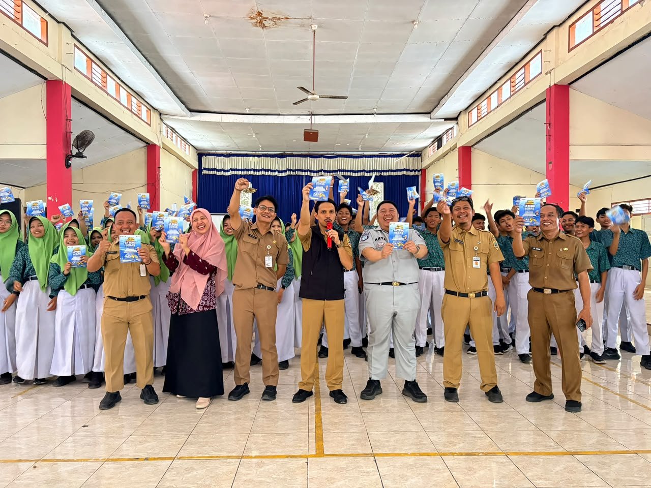 Tim Pembina Samsat Pemalang Perkuat Kepatuhan Pajak melalui Gadis Pantura di Lingkungan Sekolah