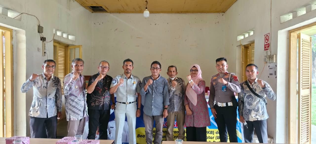 Jasa Raharja Sumbar Bersama Stakeholder Gelar Sosialisasi Kesamsatan dan Safety Riding di Lintau Buo