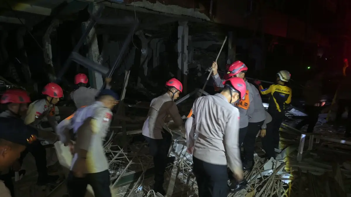 Tragedi Ledakan Pasar Cimanggis Tangsel, 2 Orang Tewas dan 3 Luka Berat