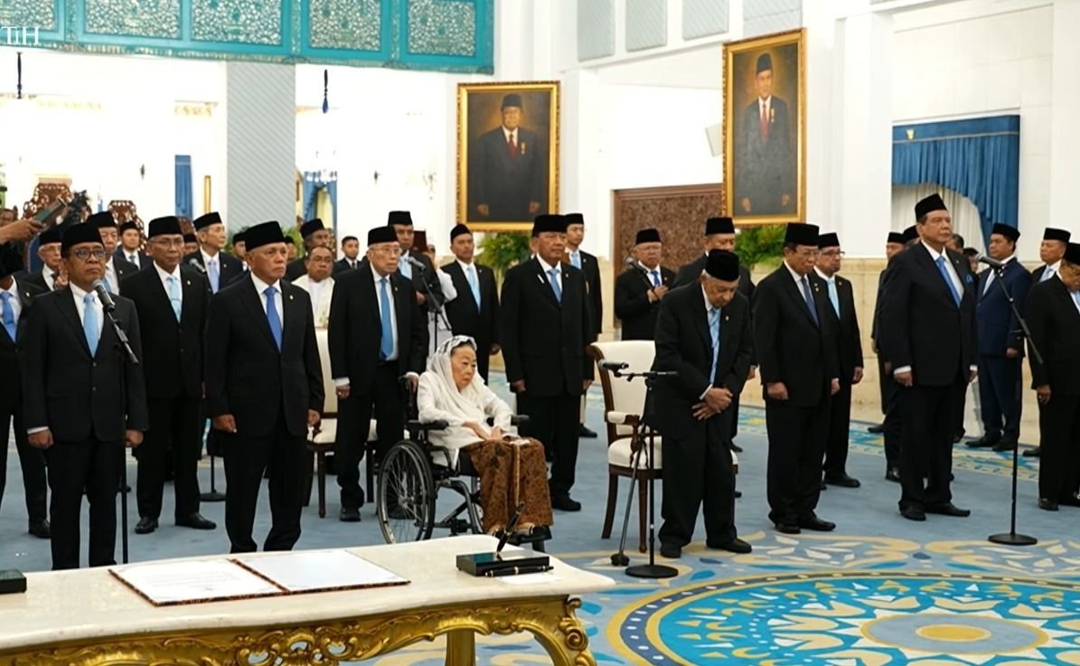 Prabowo Lantik Pratikno sebagai Ketua Wantimpres, Hatta Rajasa Jadi Wakil