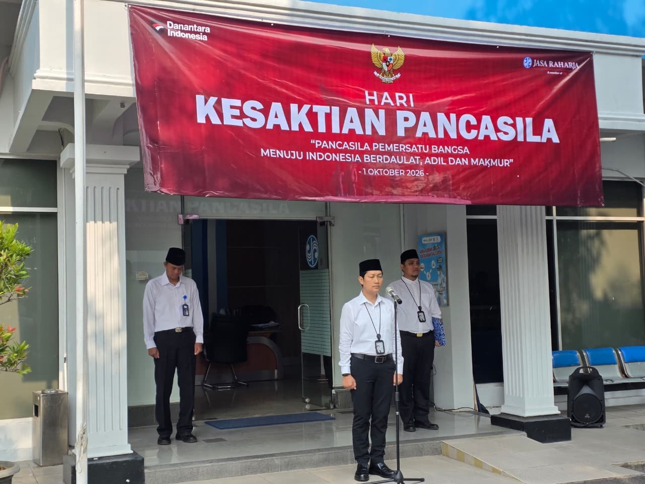 Perkuat Semangat dan Nilai Pancasila, PT Jasa Raharja (Persero) Cabang Cirebon Gelar Upacara Peringatan Hari Kesaktian Pancasila