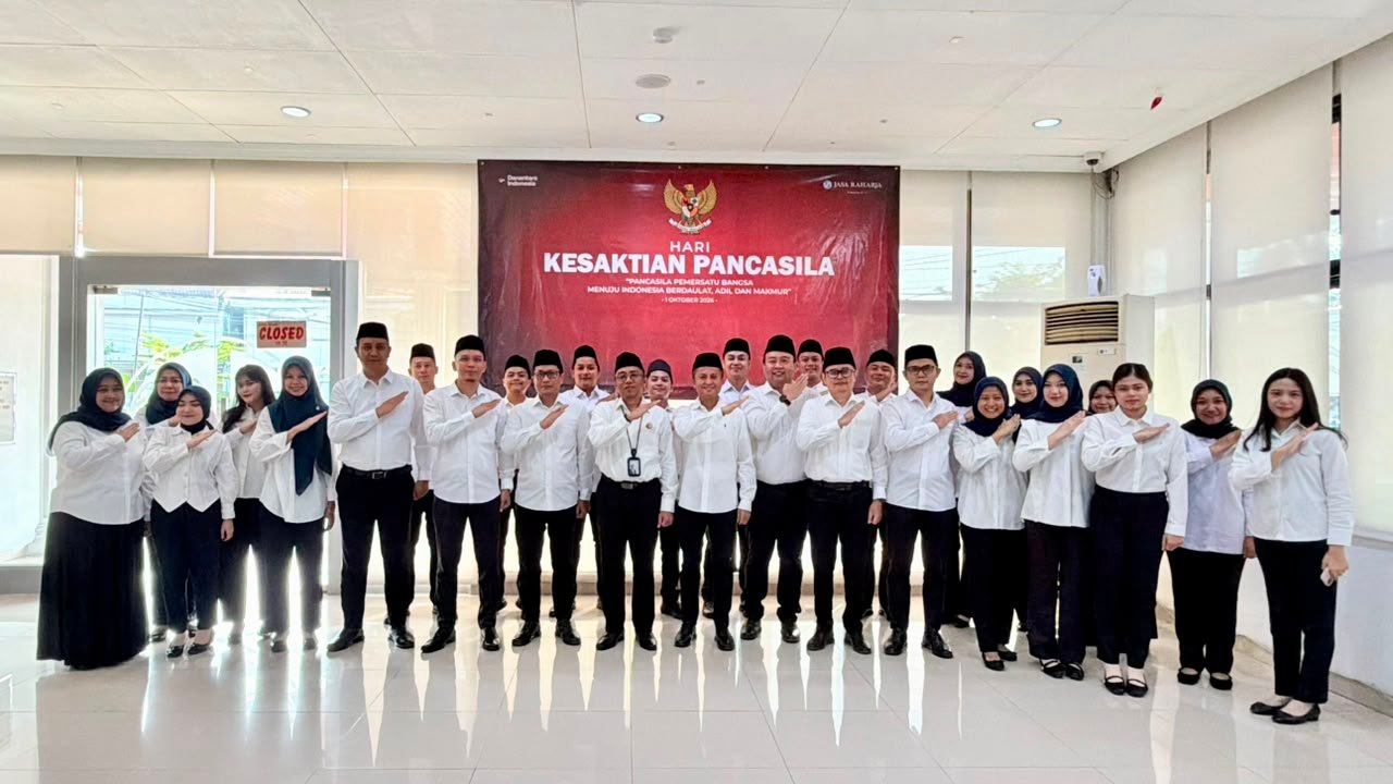 Jasa Raharja Lampung Teguhkan Nilai Pancasila dalam Penguatan Pelayanan kepada Masyarakat