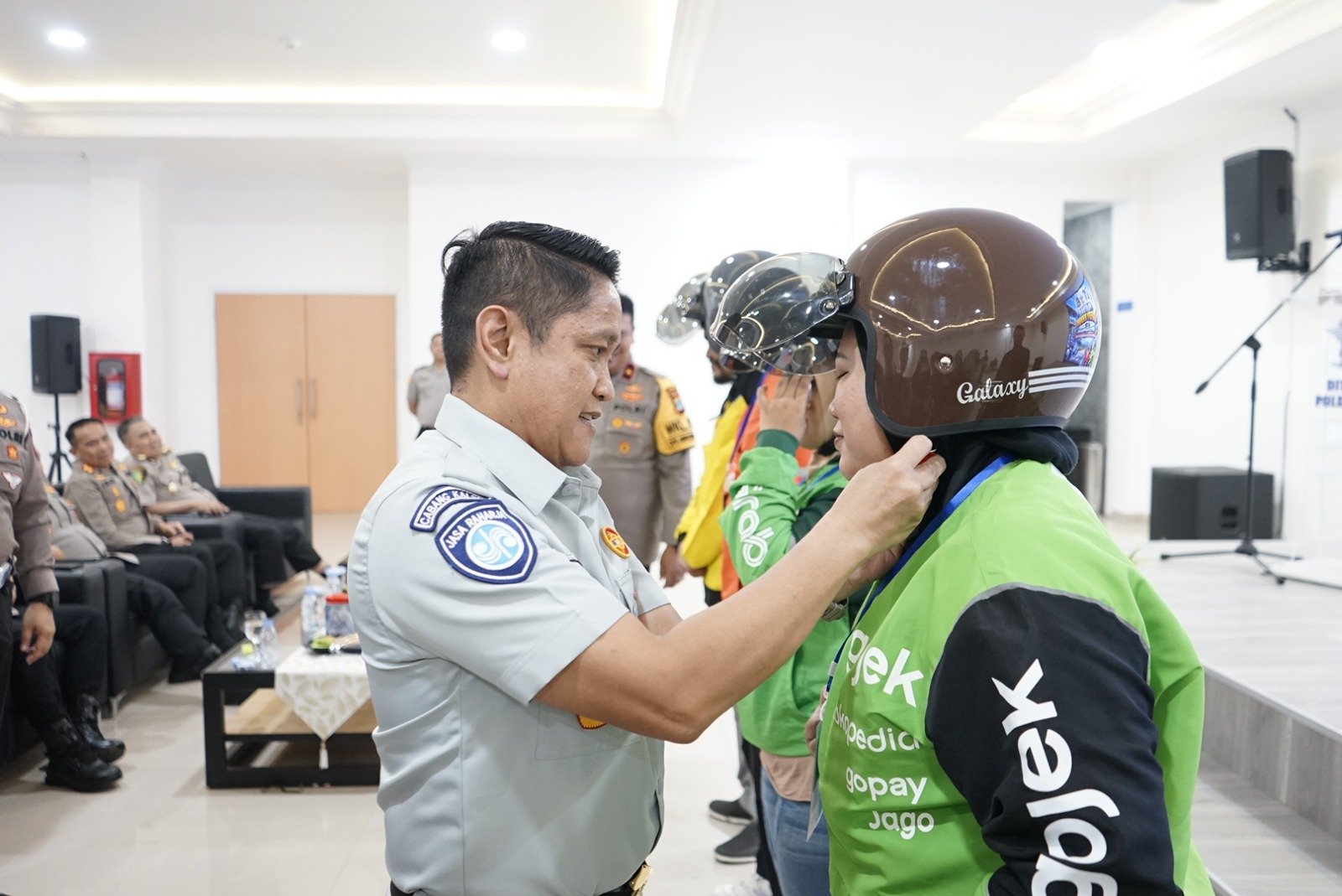 Jasa Raharja Kalsel Dukung Pelatihan Safety Riding bagi 100 Pengemudi Ojol, Perkuat Upaya Tekan Kecelakaan Lalu Lintas