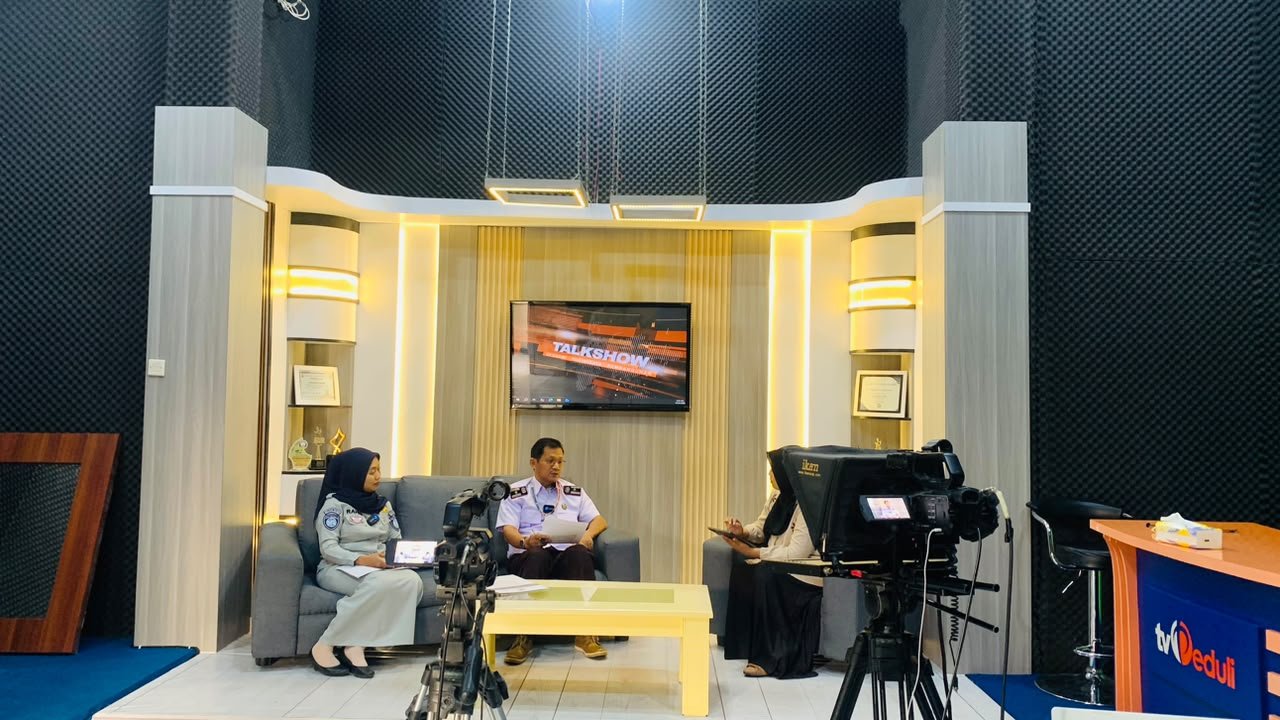 Gebrakan PT Jasa Raharja (Persero) Cabang Parepare dan Bapenda! Gaungkan Tertib Pajak, Program Bebas Denda, dan Keselamatan Berlalu Lintas di TV Peduli